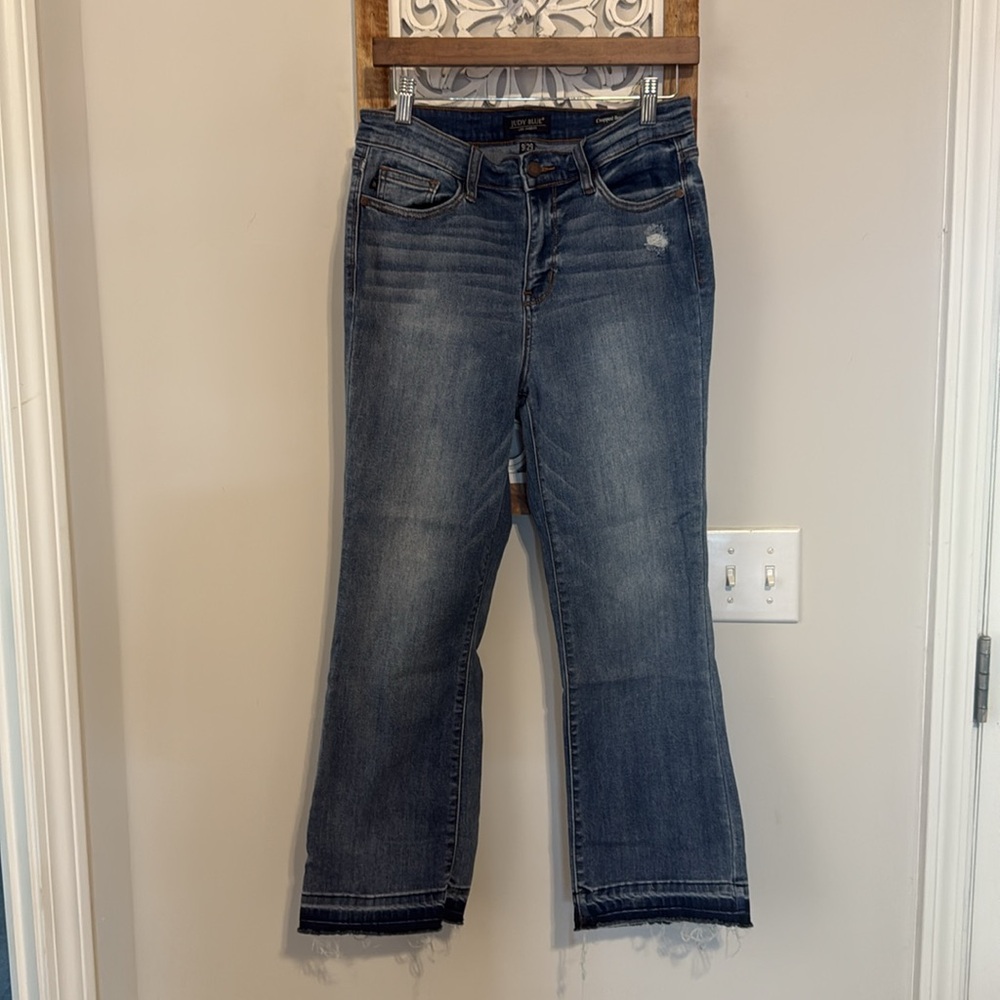 Judy Blue Straight Leg Blue Jeans